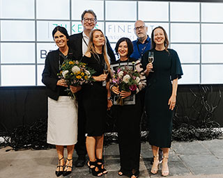 Verleihung des Zilkens Best Booth Award vom 11. September 2025 auf der Kunstmesse POSITIONS in Berlin