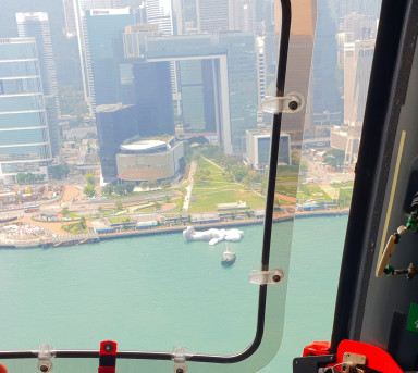 Angekommen: KAWS in Hongkong, Foto Stefan Kobel