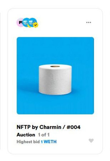 Das ging schnell: NFT als virtuelles Toilettenpapier