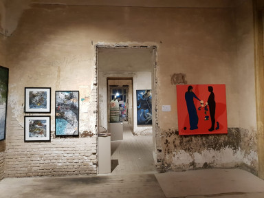 Kunstmesse auf Ägyptisch: Collateral Event zur Art d'Egypte; Foto Stefan Kobel