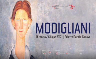 Italienisches Museum sieht sich als Opfer: Modigliani-Fälschungen; Ausstellungsplakat Palazzo Ducale Genua