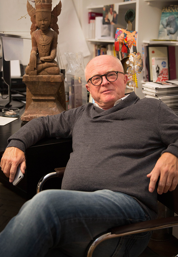 The Viennese gallerist Ernst Hilger; photo eSeL.at