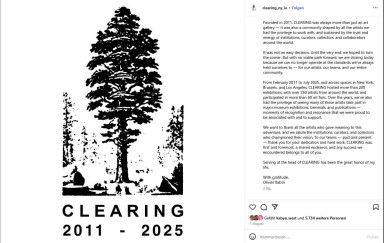 RIP Clearing