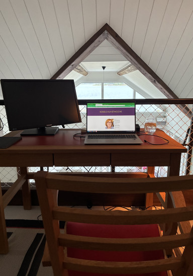 The next Blog waits to be written- Photo: Stephan Zilkens