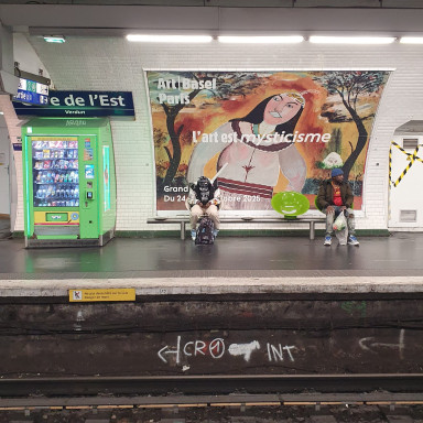 Art Basel Paris 2025; photo Stefan Kobel