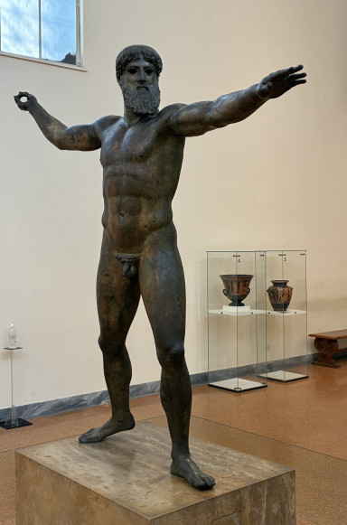 Poseidon? Nationalmuseum Athen, Photo Stephan Zilkens Ob Facebook das zensiert?