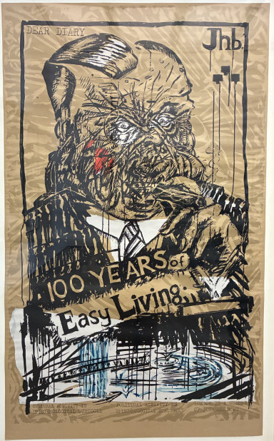 William Kentridge: Dear Diary - gesehen im Museum Folkwang- Foto Stephan Zilkens