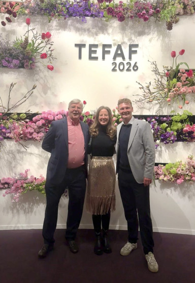 The Team at TEFAF - Photo unknown visitor