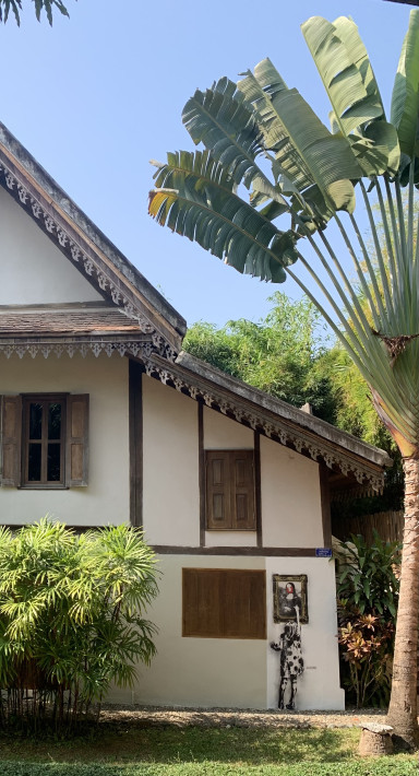 Banksy überall? Gesehen in Luang Prabang, Laos - Photo Stephan Zilkens