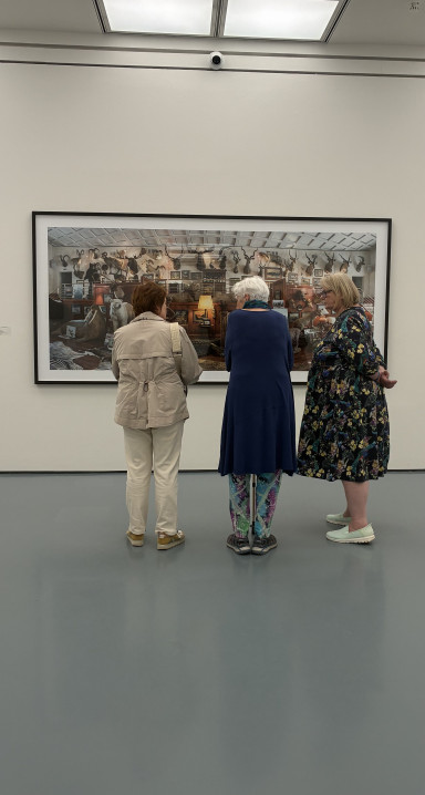 Vor Boris Becker - Große Kunstausstellung Düsseldorf - Photo: Stephan Zilkens