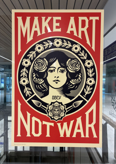Shepard Fairey 2019; seen in Tallin, Photo Stephan Zilkens