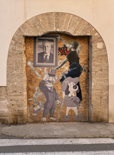 Hommage an Claudio Biern Boyd (1940 - 2022) - Street Art Gedenken - Photo Stephan Zilkens